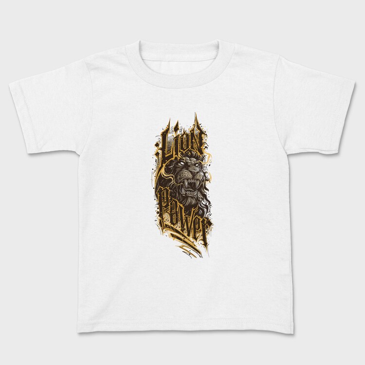 Lion Power, Kids' T-Shirt