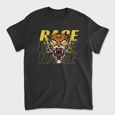 Rage Tiger, Унисекс Мъжка Тениска