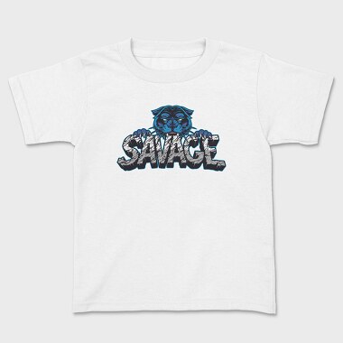 Savage Panther, Kids' T-Shirt