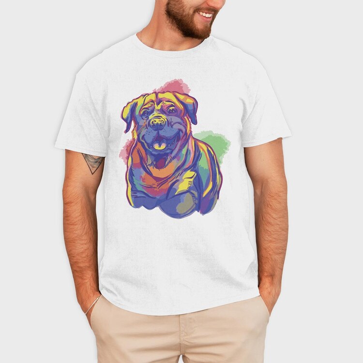 Snowman Peeing, Unisex Men's T-Shirt