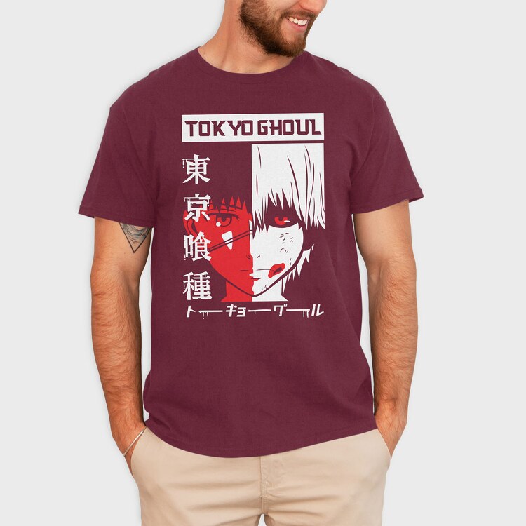 Rabbit Teddy Smiley, Unisex Men's T-Shirt