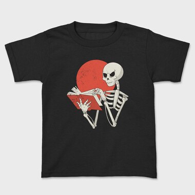 Skeleton Book, Kids' T-Shirt