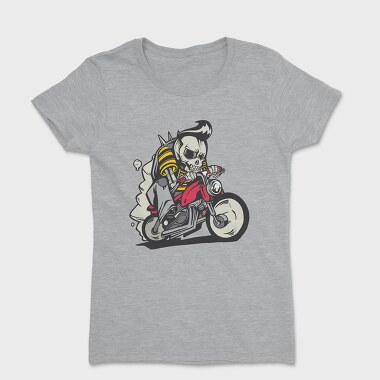 Skull Bike, Women's T-Shirt
