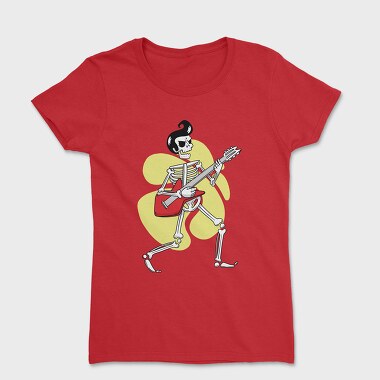 Guitar Skeleton, Women's T-Shirt