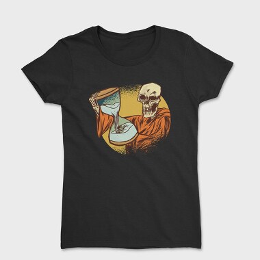 Death With Hourglass, Women's T-Shirt