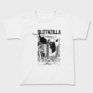 Slothzilla, Kids' T-Shirt