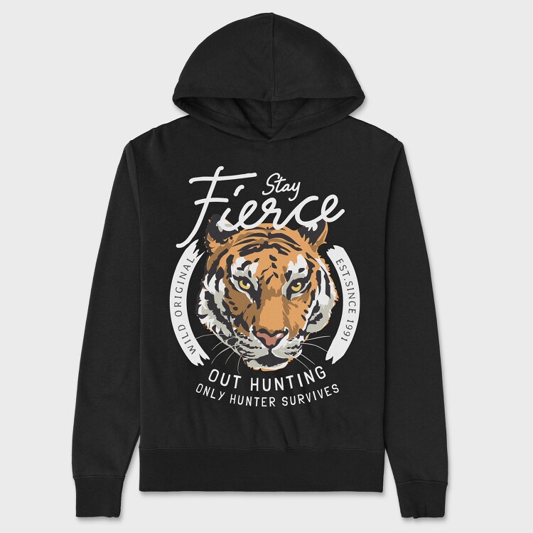 Stay Fierce, Унисекс Мъжко Суичър