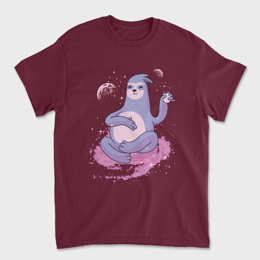 Space Sloth, Unisex Men's T-Shirt