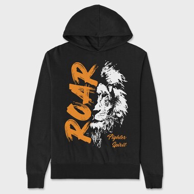 Fighter Spirit, Unisex Men's Hoodie