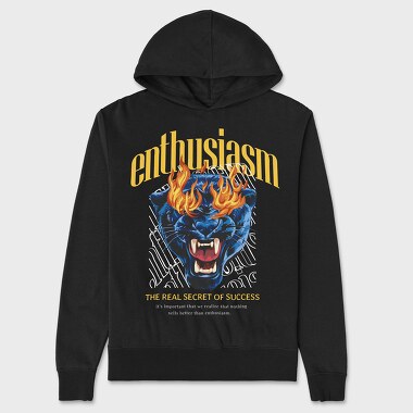 Enthusiasm Secret of Success, Унисекс Мъжко Суичър