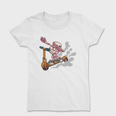 Scooter Skeleton, Дамска Тениска