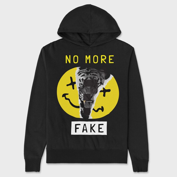 No More Fake, Унисекс Мъжко Суичър