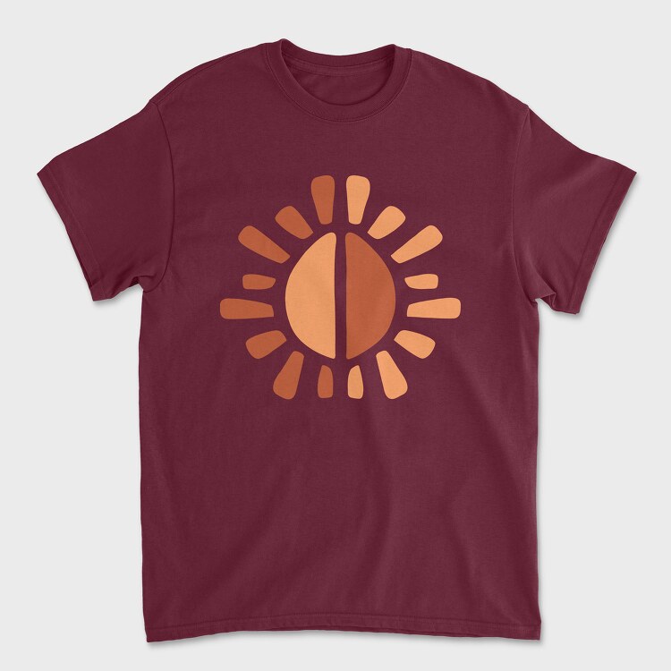 Boho Abstract 1, Unisex Men's T-Shirt