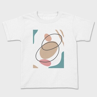 Boho Abstract 11, Kids' T-Shirt