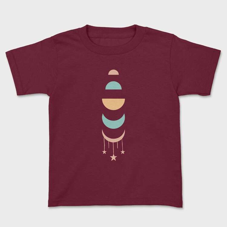 Boho Abstract 12, Kids' T-Shirt