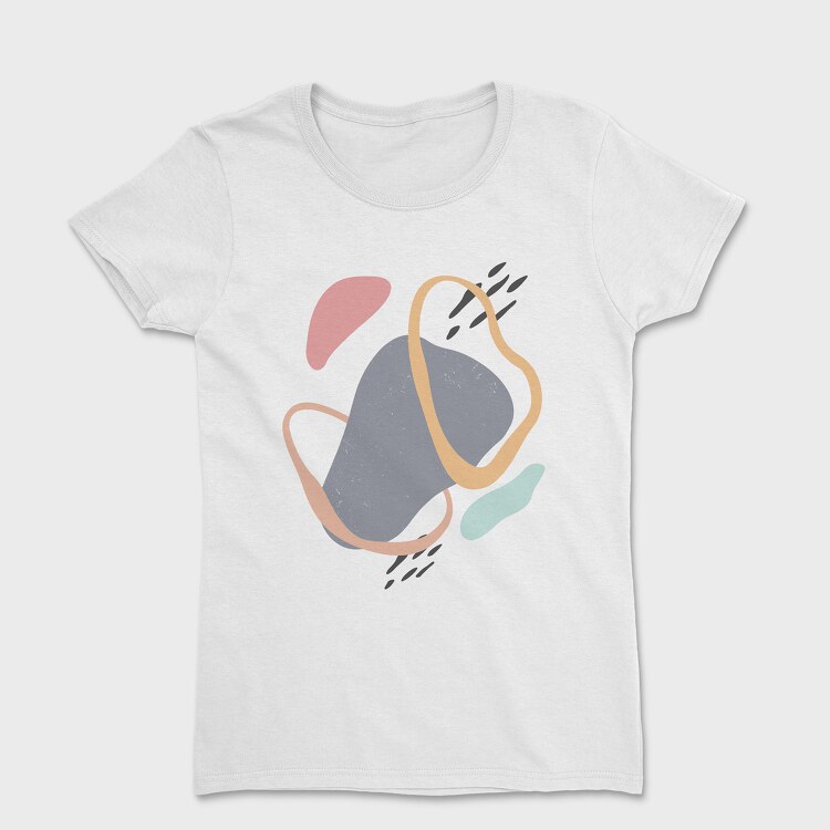 Boho Abstract 14, Дамска Тениска