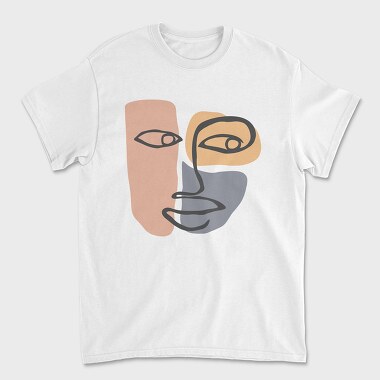 Boho Abstract 19, Unisex Men's T-Shirt