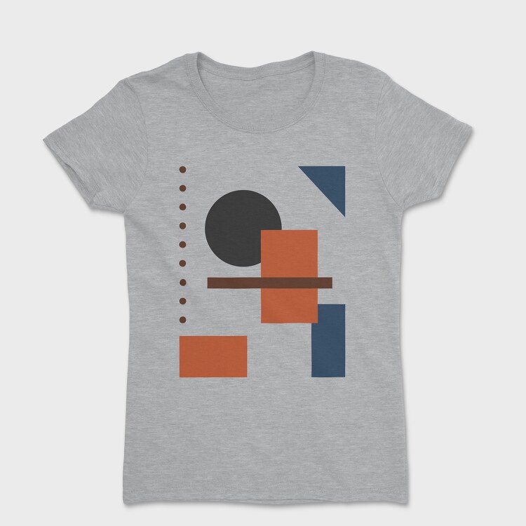 Boho Abstract 6, Дамска Тениска