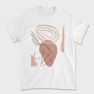 Boho Abstract 8, Unisex Men's T-Shirt