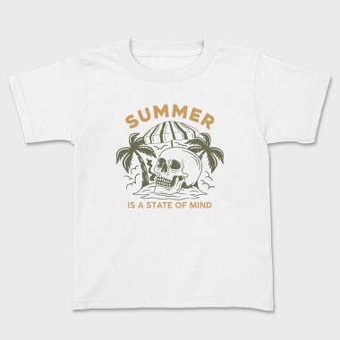 Summer is a State of Mind, Kids' T-Shirt