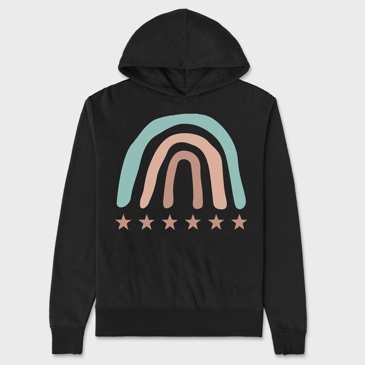 Boho Abstract 16, Unisex Men's Hoodie