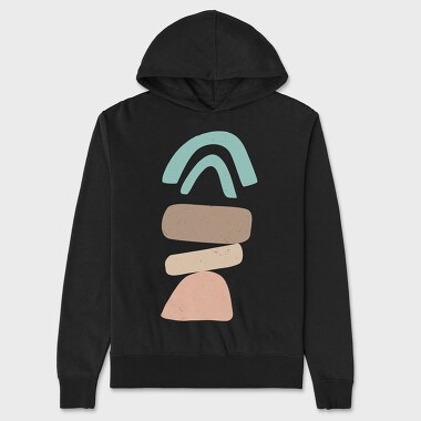 Boho Abstract 23, Unisex Men's Hoodie