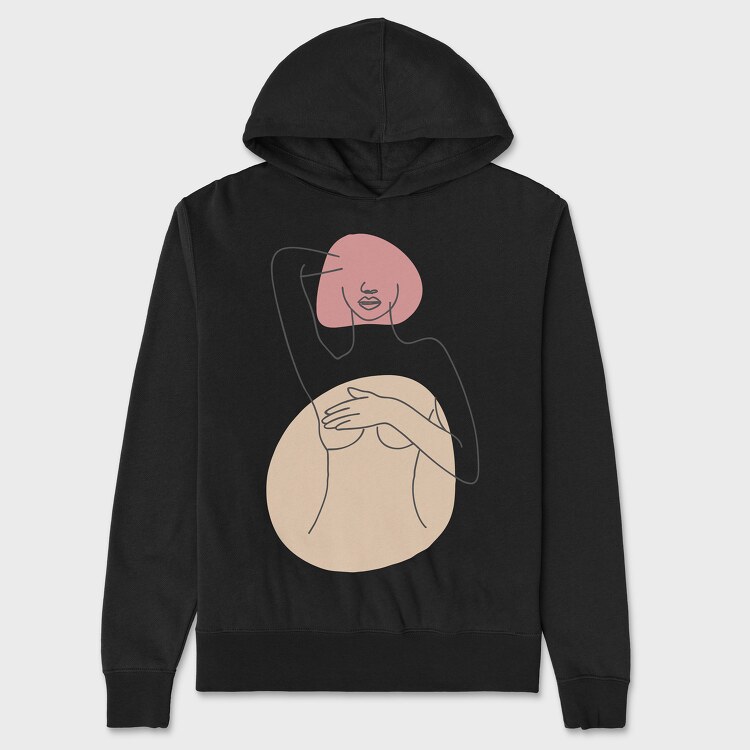 Boho Abstract 17, Unisex Men's Hoodie