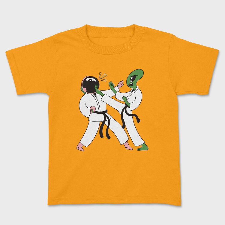 Astronaut Alien Karate, Детска Тениска