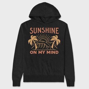 Sunshine on My Mind, Unisex Men's Hoodie