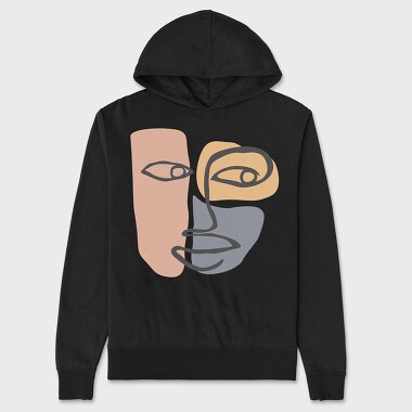 Boho Abstract 19, Unisex Men's Hoodie