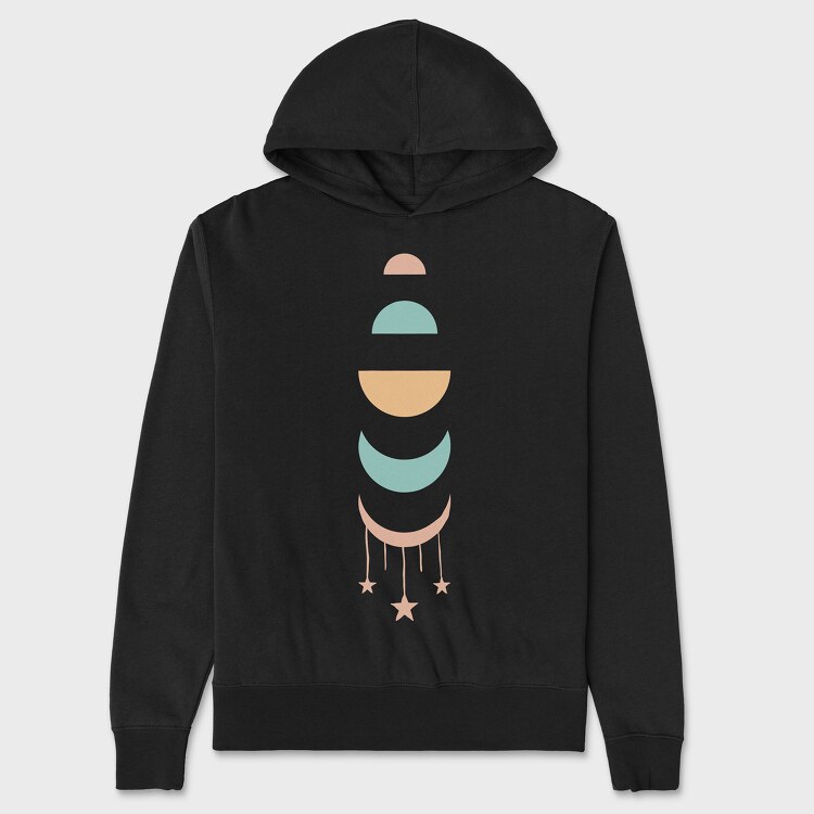 Boho Abstract 12, Unisex Men's Hoodie