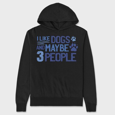 Dog Lover, Unisex Men's Hoodie