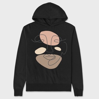 Boho Abstract 20, Unisex Men's Hoodie