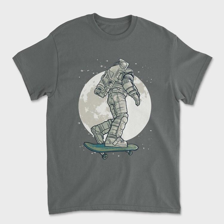 Astronaut Skate, Unisex Men's T-Shirt