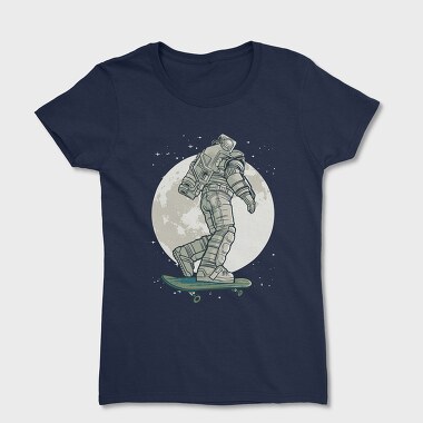 Astronaut Skate, Women's T-Shirt