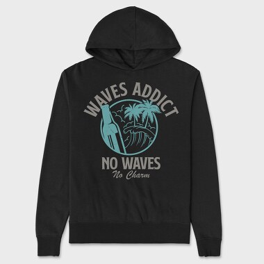 Waves Addict, Унисекс Мъжко Суичър