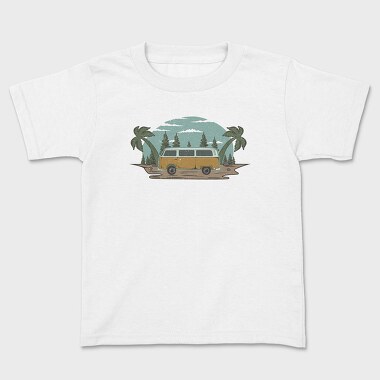 Retro Nature Outdoor 14, Kids' T-Shirt