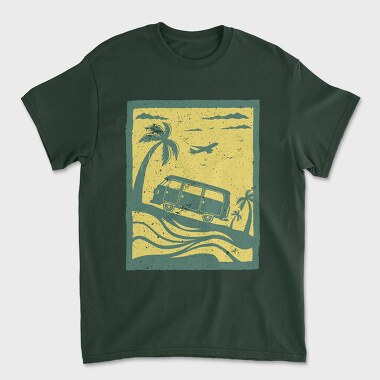 Retro Nature Outdoor 17, Унисекс Мъжка Тениска