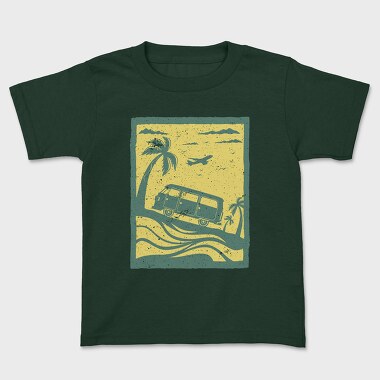 Retro Nature Outdoor 17, Kids' T-Shirt