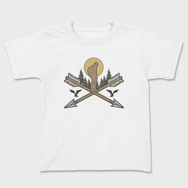 Retro Nature Outdoor 18, Kids' T-Shirt