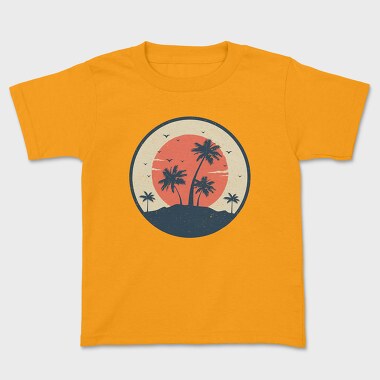 Retro Nature Outdoor 2, Kids' T-Shirt