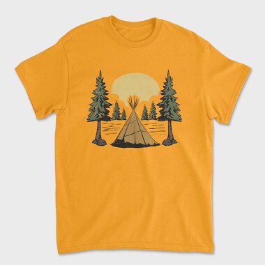 Retro Nature Outdoor 20, Унисекс Мъжка Тениска