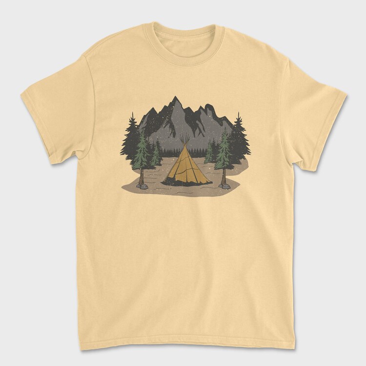 Retro Nature Outdoor 21, Унисекс Мъжка Тениска