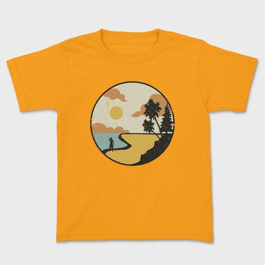 Retro Nature Outdoor 27, Kids' T-Shirt