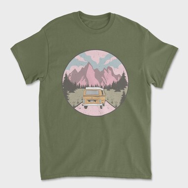 Retro Nature Outdoor 3, Unisex Men's T-Shirt