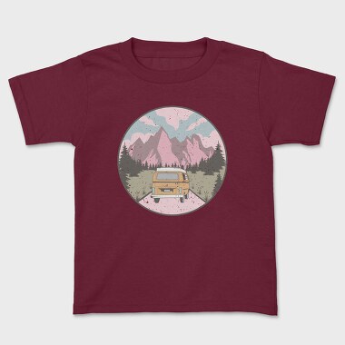 Retro Nature Outdoor 3, Kids' T-Shirt