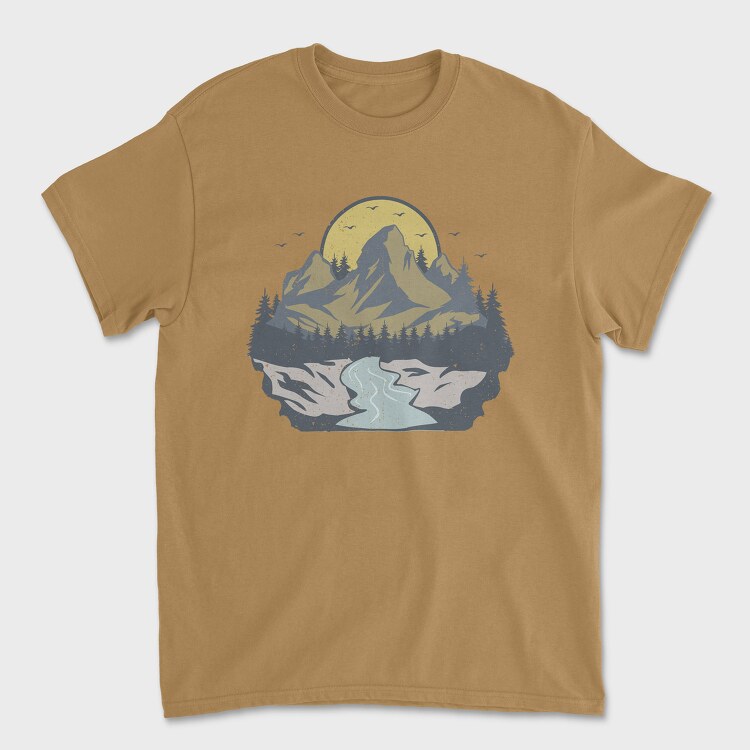 Retro Nature Outdoor 4, Unisex Men's T-Shirt
