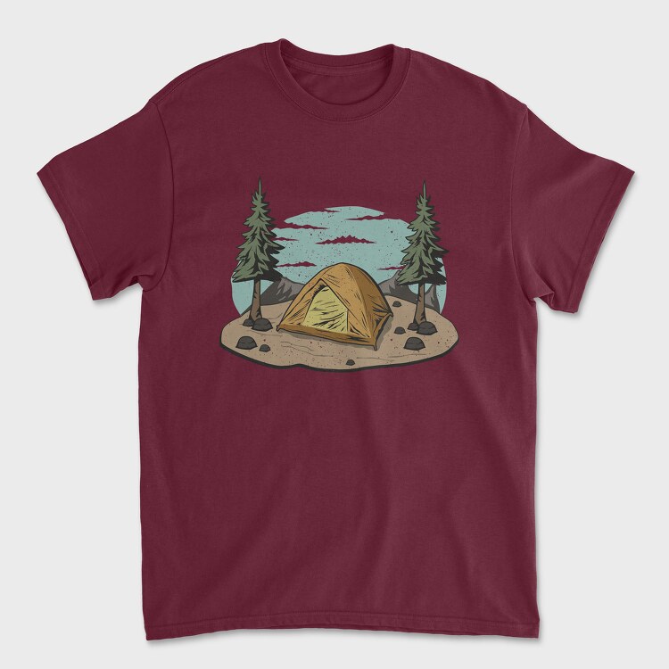 Retro Nature Outdoor 5, Унисекс Мъжка Тениска