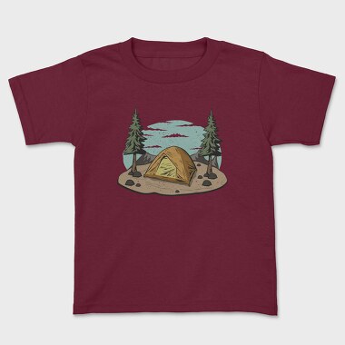 Retro Nature Outdoor 5, Kids' T-Shirt