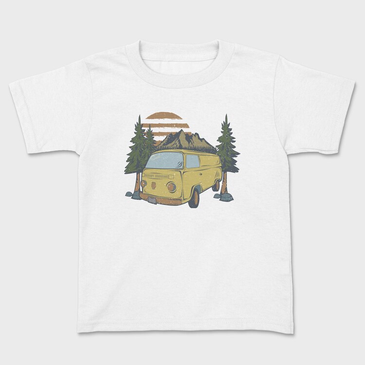 Retro Nature Outdoor 7, Kids' T-Shirt